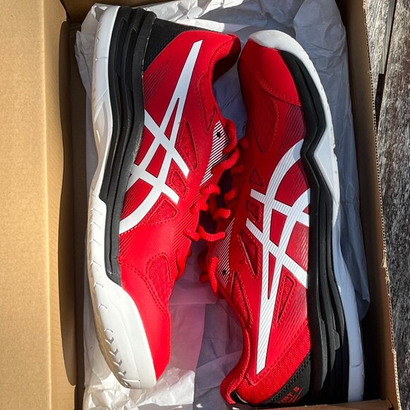 BNIB! Asics Upcourt 5 / Classic Red / Beet Juice NEVER WORN/SOLD OUT - Picture 9 of 13